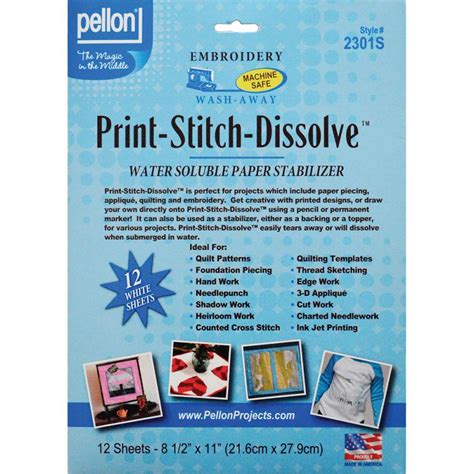 Print Stitch Dissolve