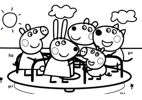 Print Peppa Pig Coloring Pages Online