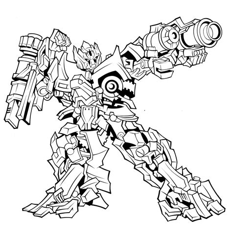 Print Transformers Coloring Pages