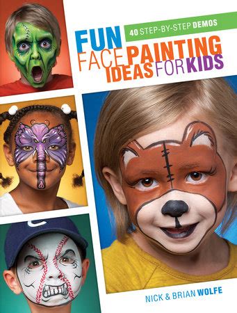 Print Your Way To Fun With Face Paint Ideas