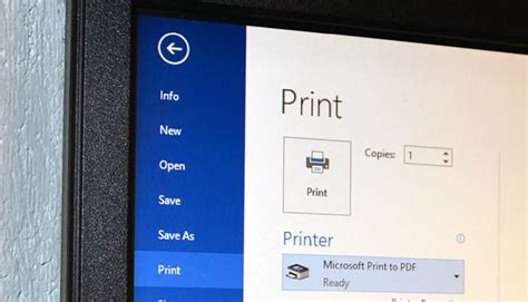 Print the Document to a PDF