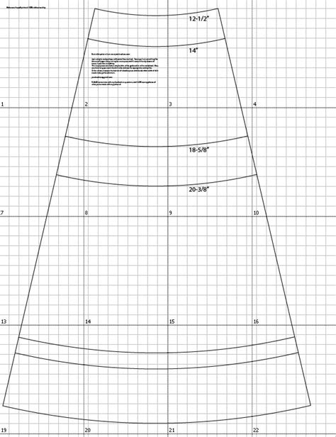 Printable A Line Skirt Pattern Free