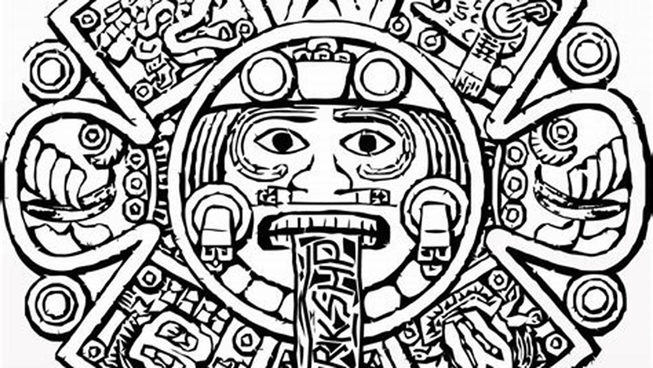 Printable Aztec Calendar