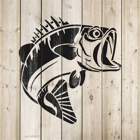 Printable Bass Stencil