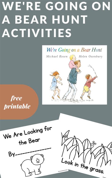 Printable Bear Hunt Activities