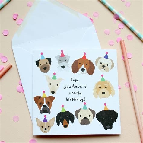 Printable Birthday Cards Dogs
