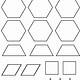 Printable Blank Pattern Block Templates