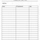 Printable Blank Sign In Sheet