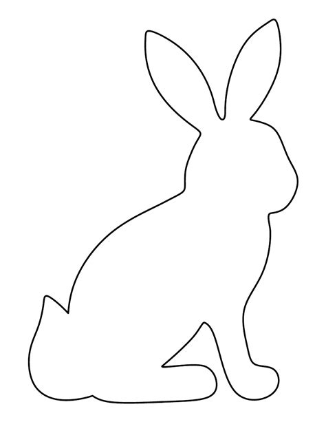 Printable Bunny Template Pdf