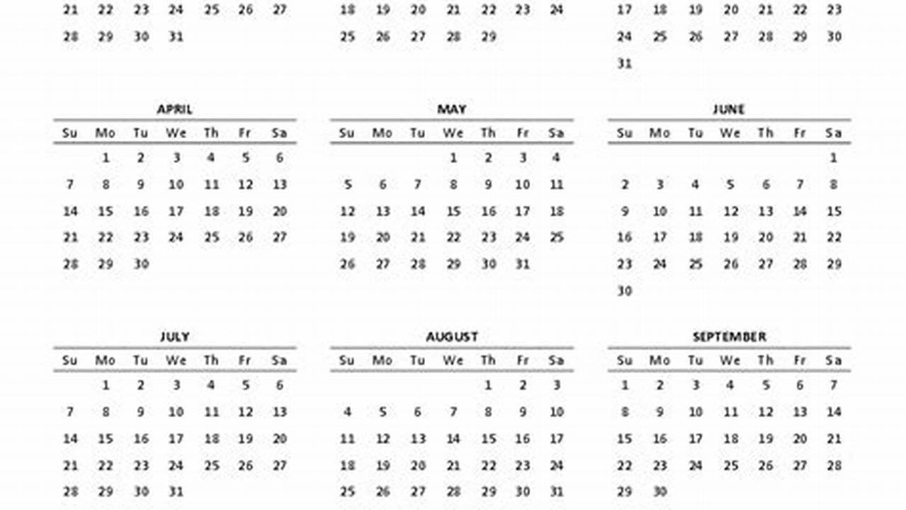 Printable Calendar 2024 Editable Word Pdf