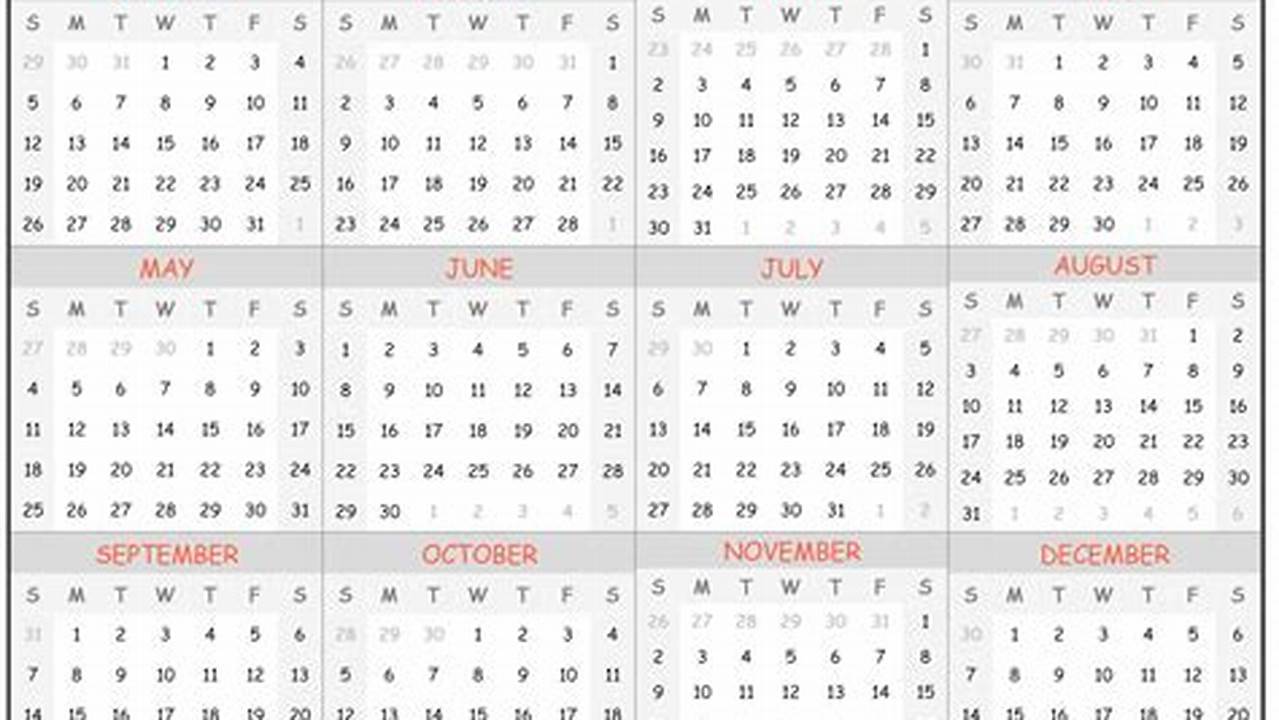 Printable Calendar 2025.Com