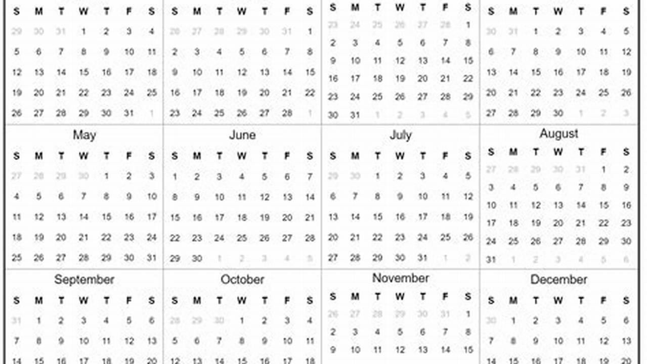 Printable Calender For 2025