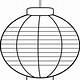 Printable Chinese Lantern Template
