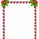 Printable Christmas Border Clipart
