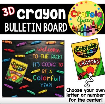 Printable Crayon Bulletin Board
