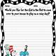 Printable Dr Seuss Writing Prompt