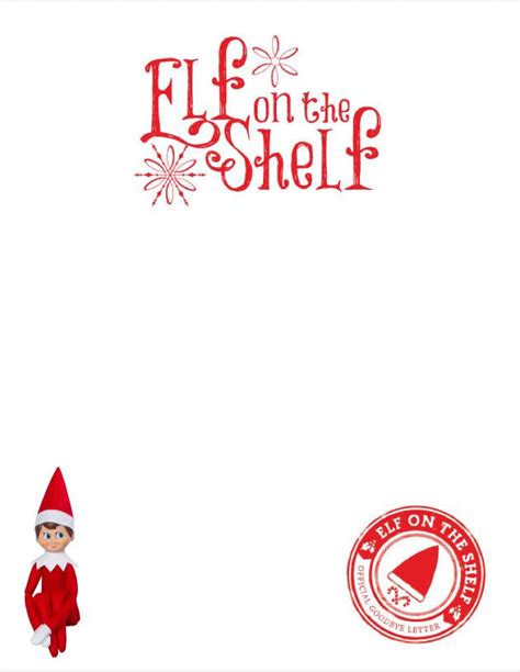 Printable Elf Letter Templates