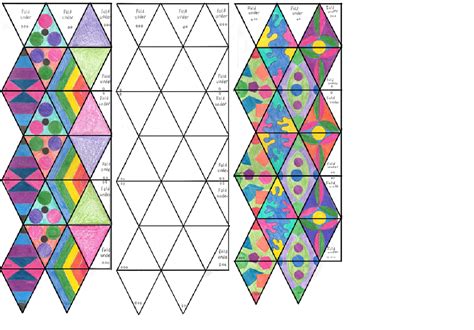 Printable Flextangle Template Patterns