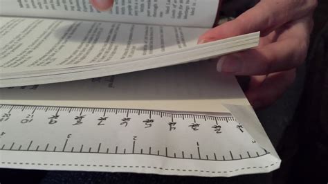 Printable Free Book Folding Measurements