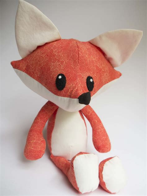 Printable Free Fox Sewing Pattern