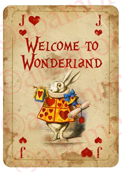 Printable Free Printable Alice In Wonderland Signs