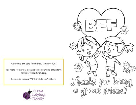 Printable Friendship Cards