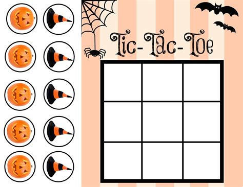 Printable Halloween Tic Tac Toe