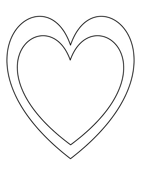 Printable Heart Outline