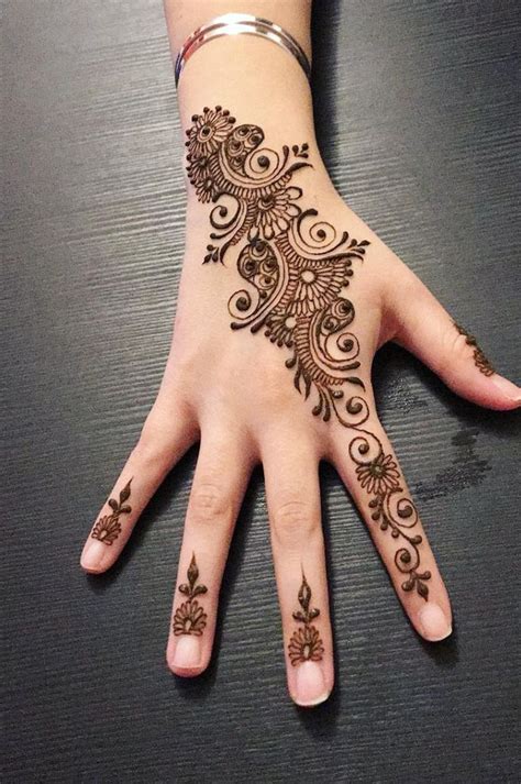Henna Tattoo Mehndi Flower Template Download Vector