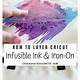 Printable Infusible Ink Transfer Sheets