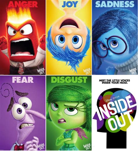 Printable Inside Out Emotions