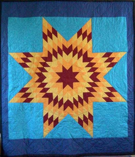 Printable Lakota Star Quilt Pattern