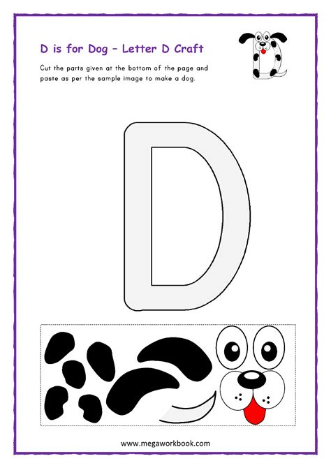 Printable Letter D Activities