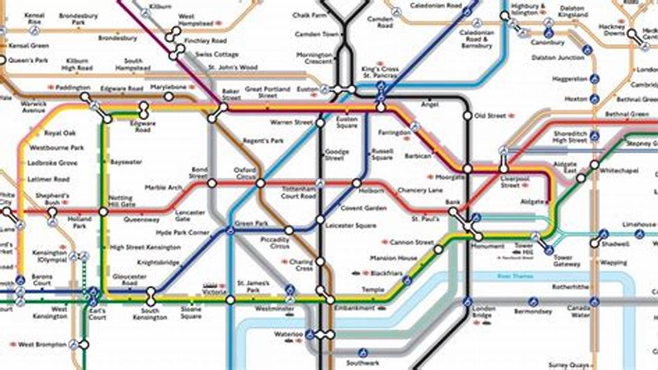 Printable London Tube Map 2025 Printable