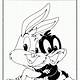 Printable Looney Tunes Coloring Pages