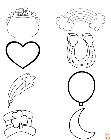 Printable Lucky Charms Coloring Pages
