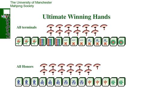 Printable Mahjong Winning Hands