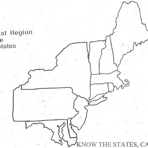 Printable Map Of Eastern United States