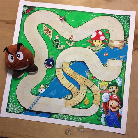 Printable Mario Board Game