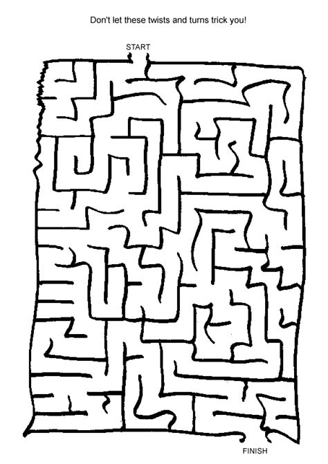 Printable Mazes For 2nd Graders