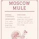 Printable Moscow Mule Recipe