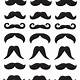 Printable Mustaches Templates