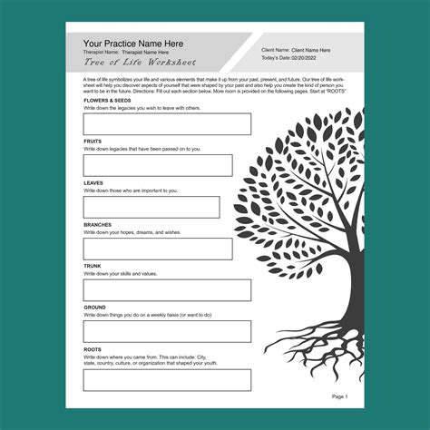Printable Narrative Therapy Worksheets