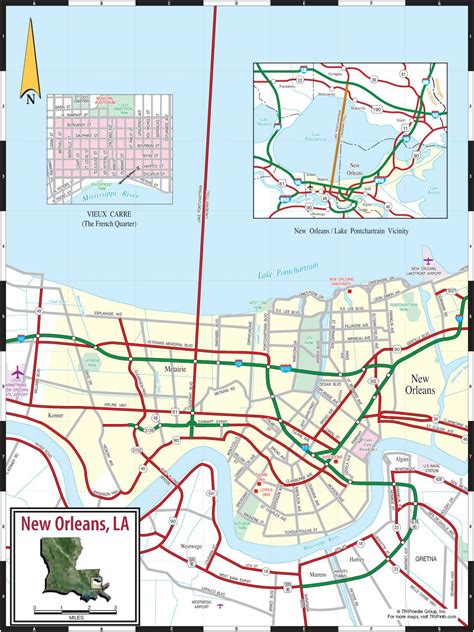 Printable New Orleans Map