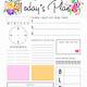 Printable Organizer Pages