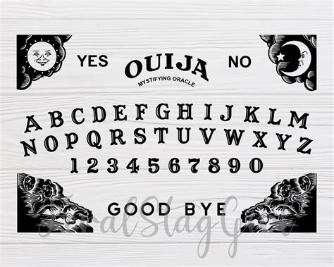 Printable Ouija Board Pdf