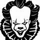 Printable Pennywise Stencil