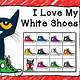 Printable Pete The Cat I Love My White Shoes
