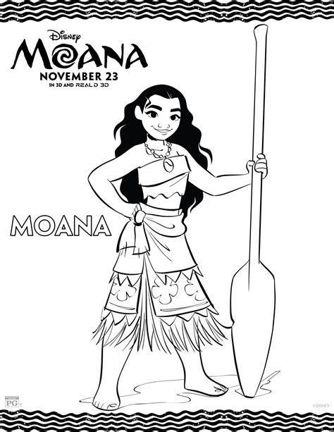 Printable Pictures Of Moana