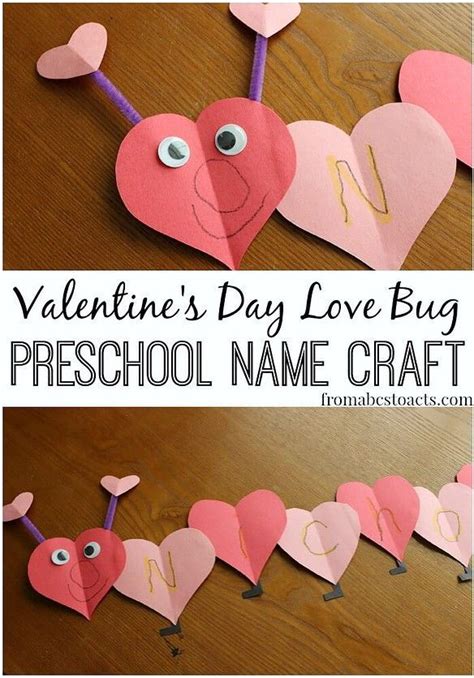 Printable Preschool Valentine Crafts